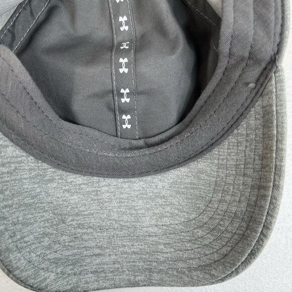 Under Armour Women's Hat Slideback Gray Embroidered Center Logo Lightweight - Picture 10 of 13